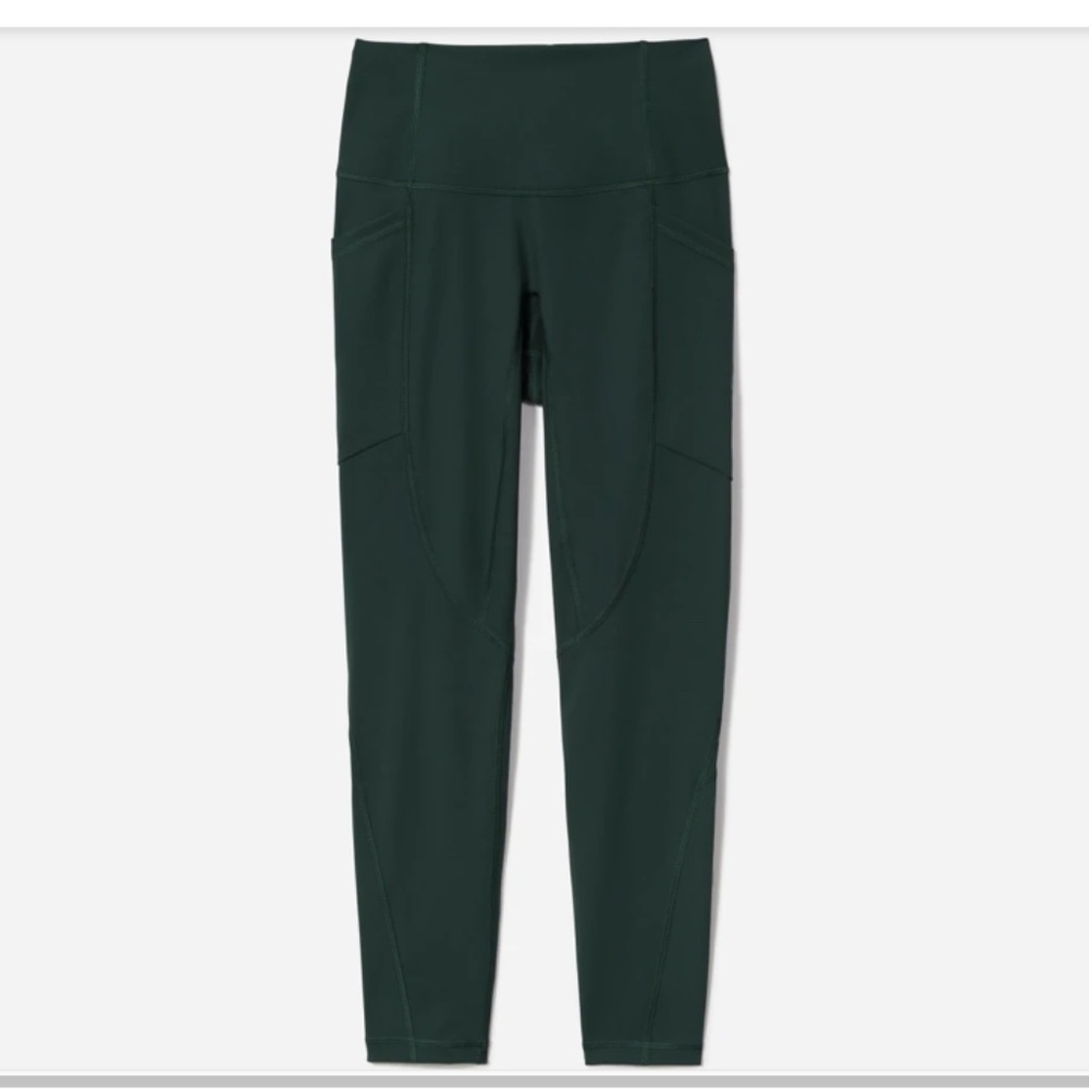 Everlane The Perform Pocket Legging, scarab green, XS